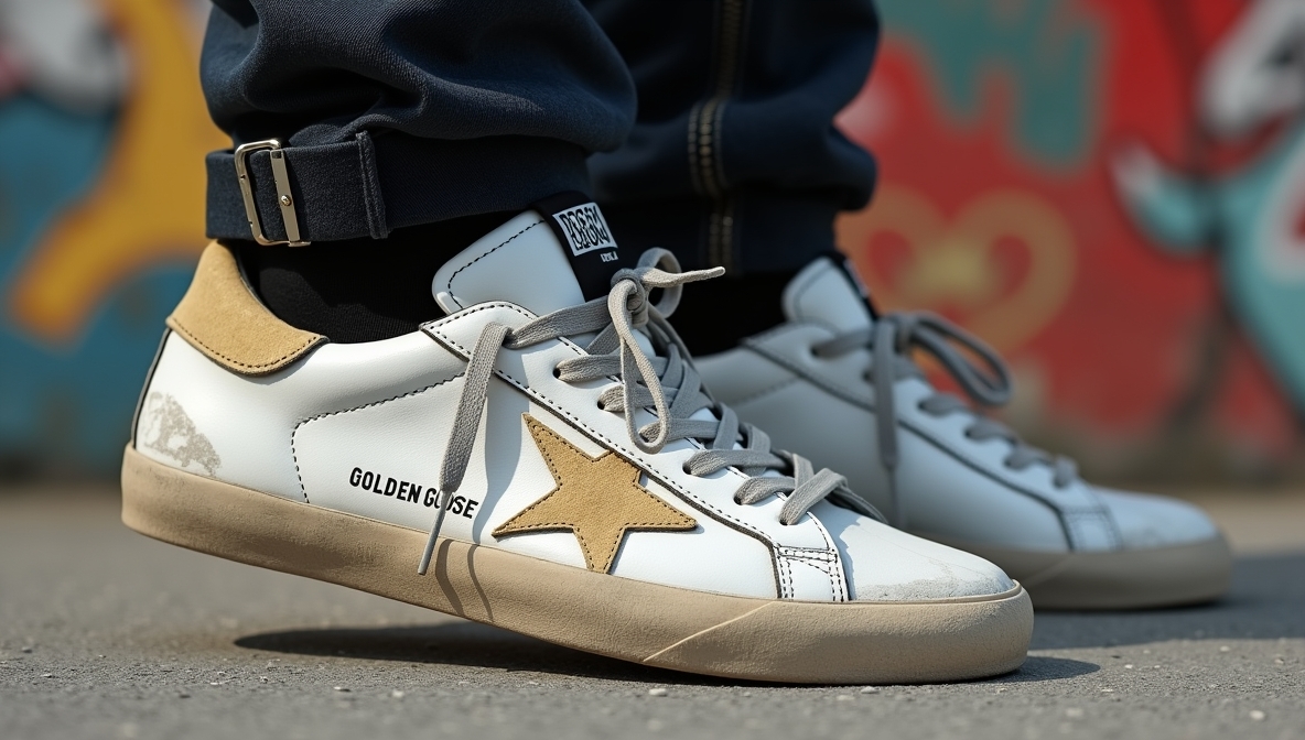 Golden Goose Pink Banner